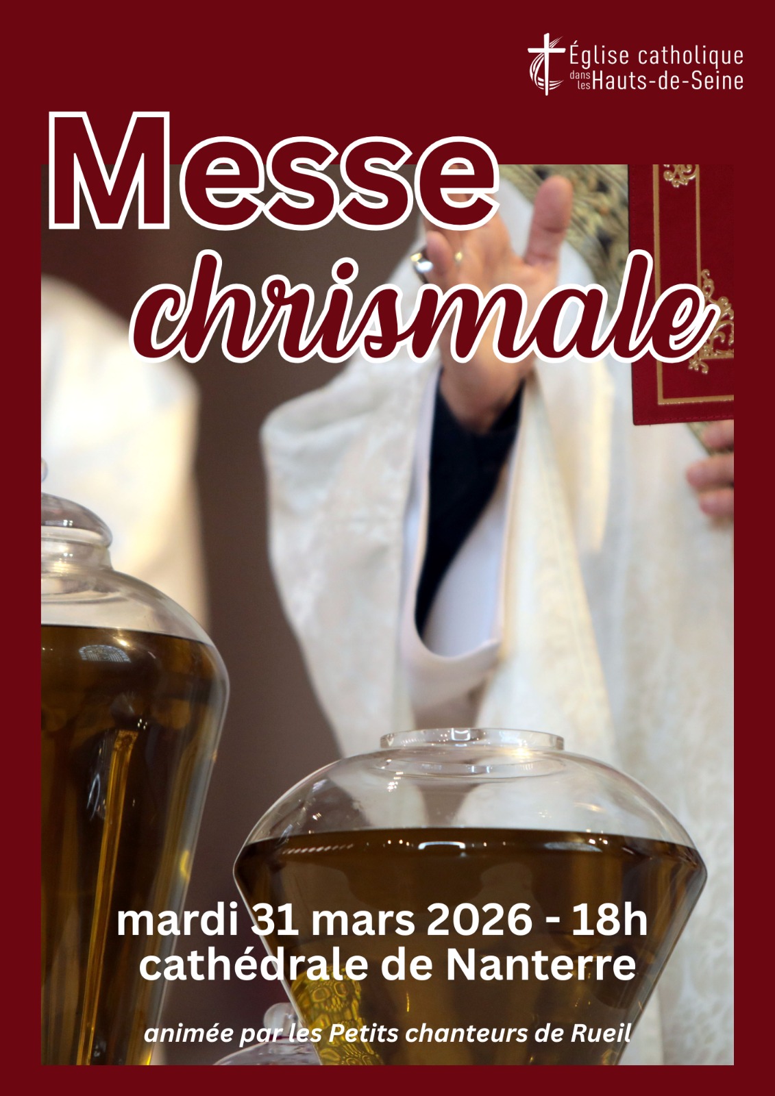 Messe Chrismale - Cathédrale de Nanterre